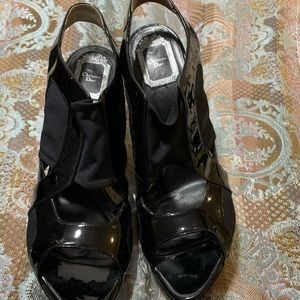 Dior Black sandal heels(I accept any price)